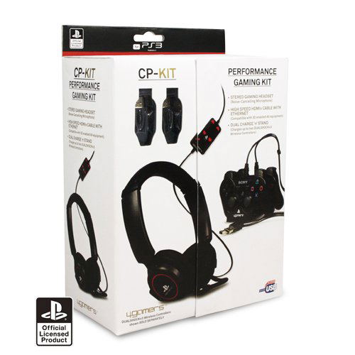 4Gamers Stereo Performance Gaming Kit (PS3) for PlayStation