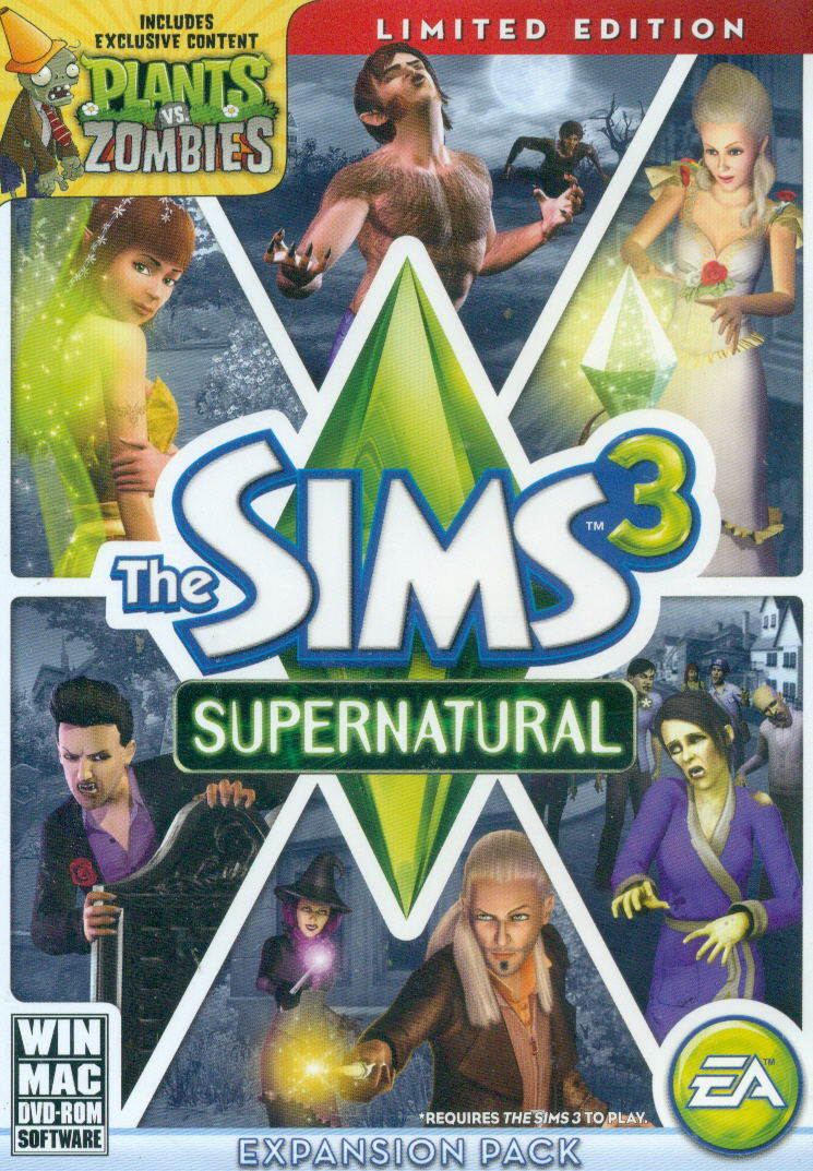 The Sims 3 Supernatural (Limited Edition) (English Version) (DVD-ROM) image 1