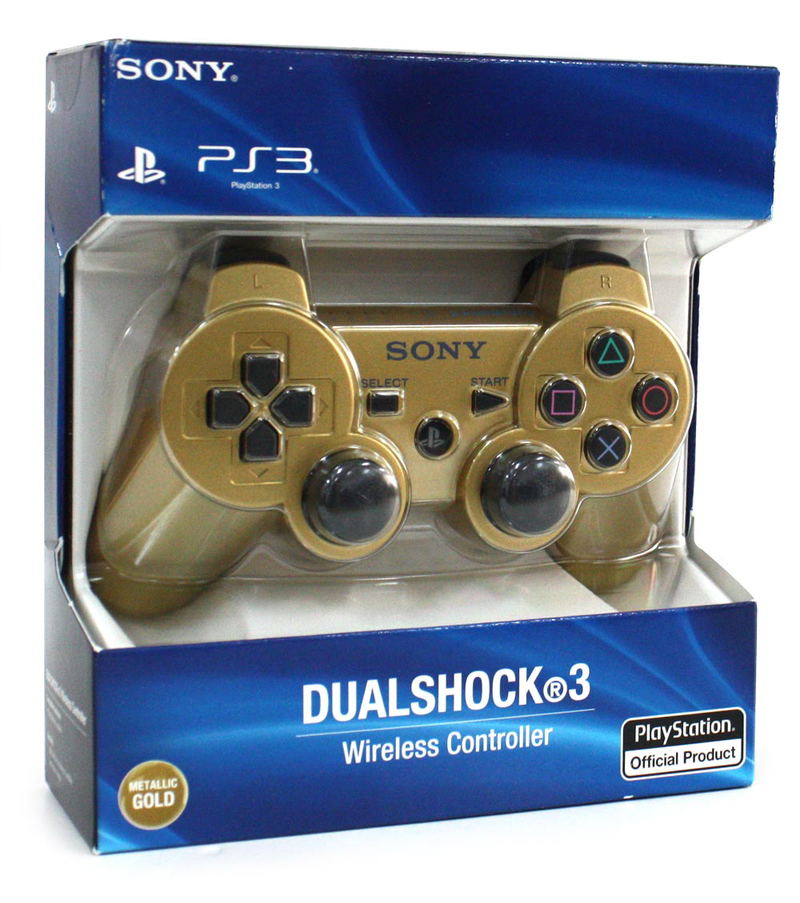 Dual Shock 3 (Metallic Gold) image 1