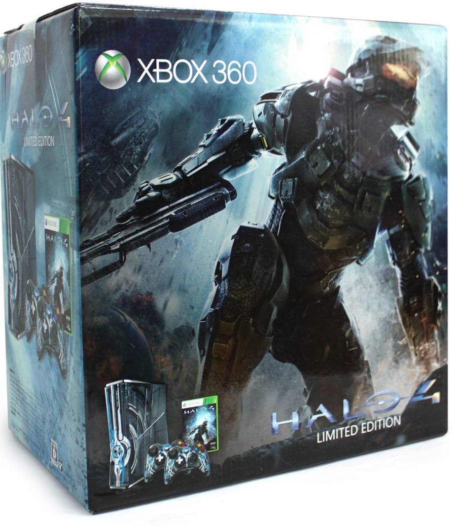 grado Por favor mira No autorizado Xbox 360 Slim Console (320GB) Halo 4 Limited Edition