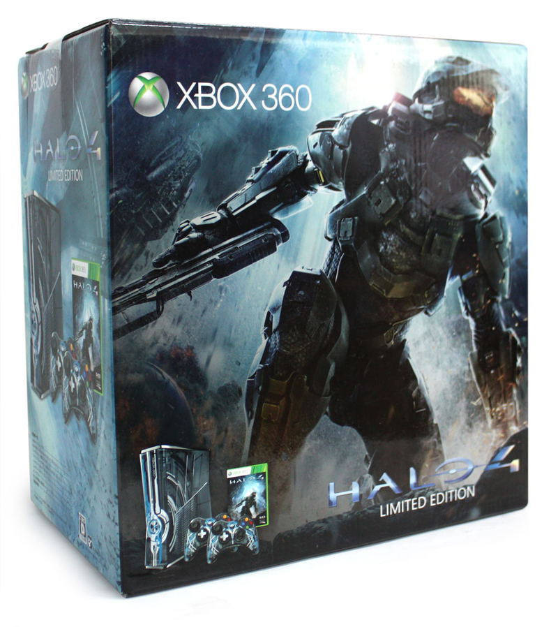 Xbox 360 Slim Console (320GB) Halo 4 Limited Edition image 1
