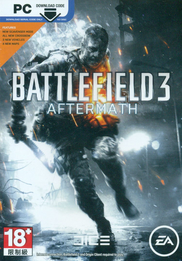 Battlefield 3: Aftermath (Download Code), image size:751x1079