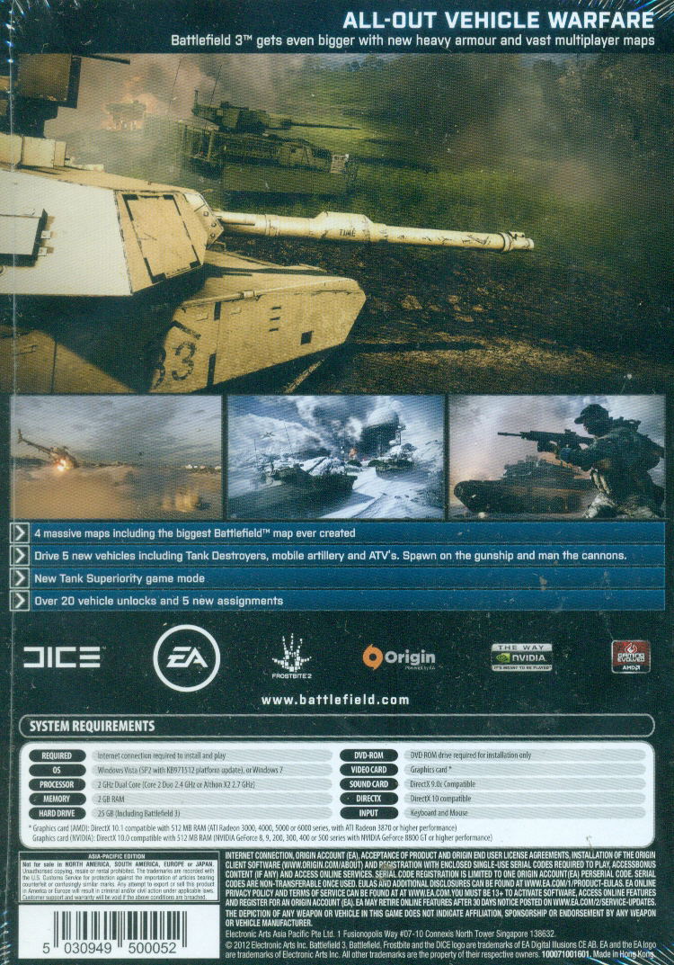 Battlefield 3: Armored Kill (English) (Download Code) image 2