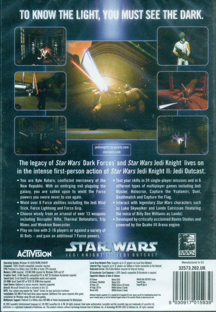Star Wars Jedi Knight II: Jedi Outcast image 2