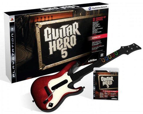 Guitar Hero 5 (w/ Guitar) image 1