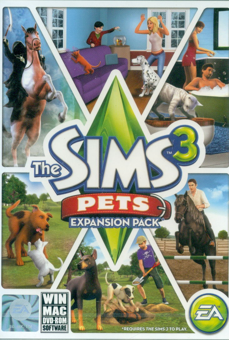 The Sims 3: Pets (Expansion Pack) (DVD-ROM) image 1