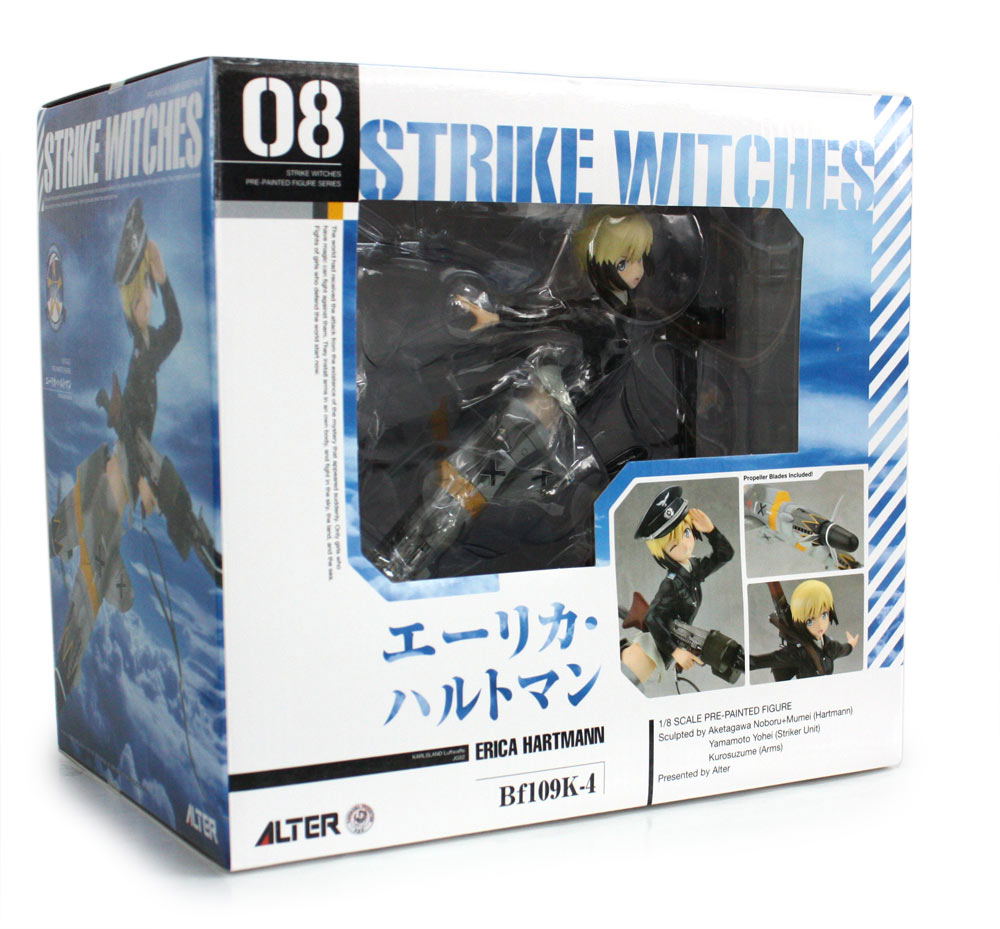 Strike Witches 2 1/8 Pre-Painted PVC Figure: Erica Hartmann Alter Ver.