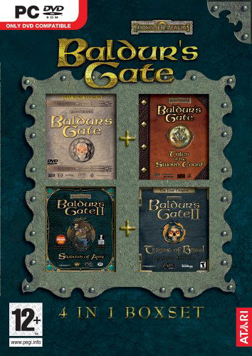 Baldur's Gate: 4 in 1 Boxset (DVD-ROM) image 1