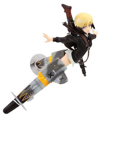 Strike Witches 2 1/8 Pre-Painted PVC Figure: Erica Hartmann Alter Ver. image 1