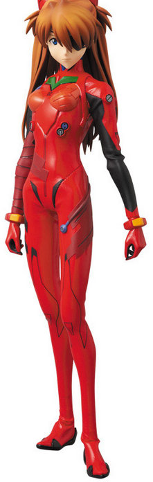 Real Action Heroes 598 Rebuild of Evangelion Pre-Painted PVC Action Figure: Shikinami Asuka Langley Ver.Q_