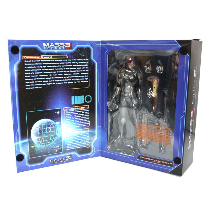 Square Enix Mass Effect 3 Play Arts Kai Pre-Painted Figure: Commander Shepard (Female) image 6
