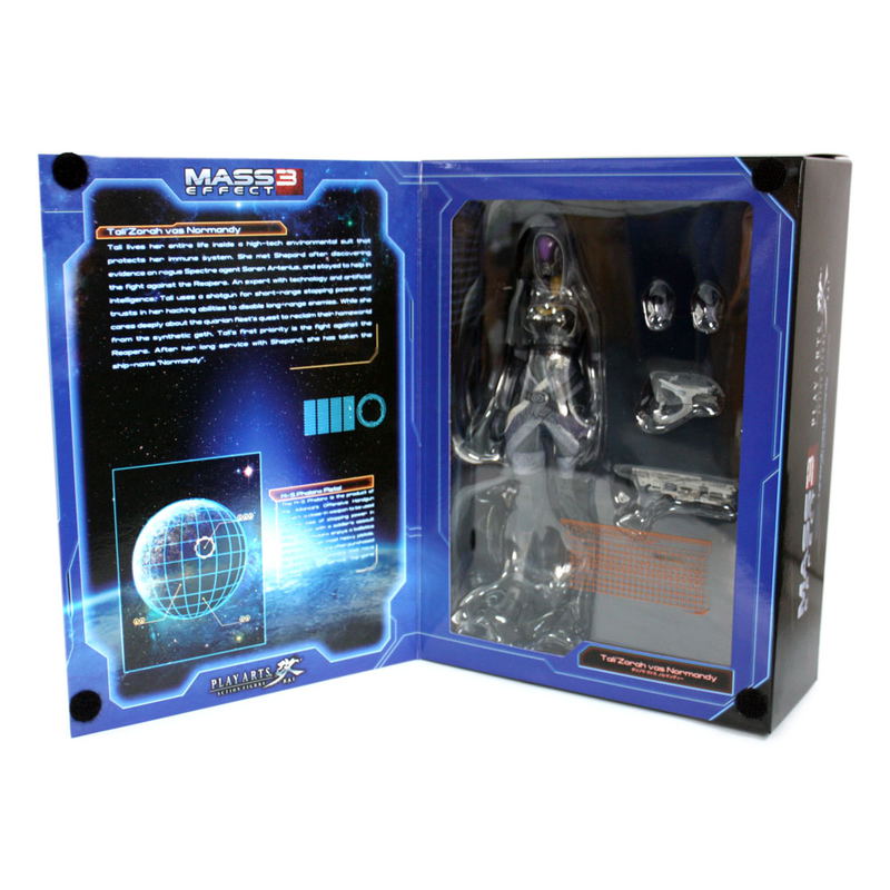 Square Enix Mass Effect 3 Play Arts Kai Pre-Painted Figure: Tali`Zohrah vas Normandy image 7