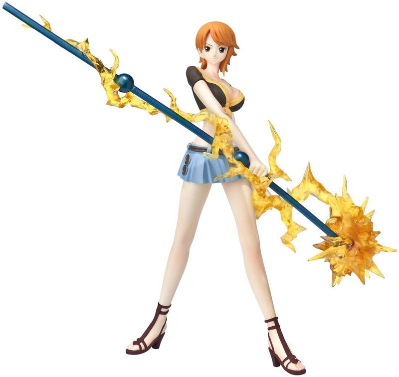 One Piece Figuarts Zero Non Scale Pre-Painted PVC Figure: Nami Battle Ver image 1