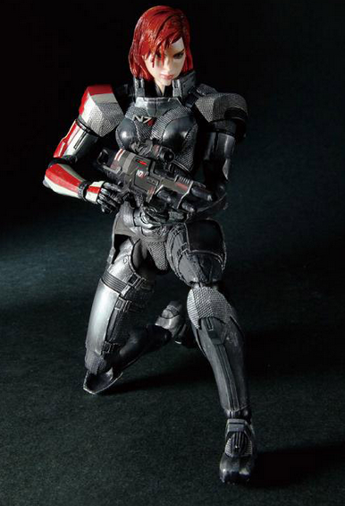 Square Enix Mass Effect 3 Play Arts Kai Pre-Painted Figure