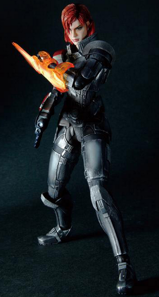 Square Enix Mass Effect 3 Play Arts Kai Pre-Painted Figure: Commander Shepard (Female) image 4