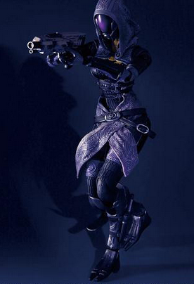 Square Enix Mass Effect 3 Play Arts Kai Pre-Painted Figure: Tali`Zohrah vas Normandy image 2