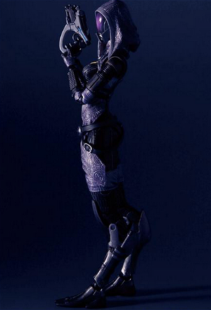 Square Enix Mass Effect 3 Play Arts Kai Pre-Painted Figure: Tali`Zohrah vas Normandy