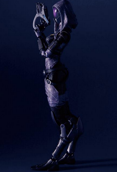Square Enix Mass Effect 3 Play Arts Kai Pre-Painted Figure: Tali`Zohrah vas Normandy image 4