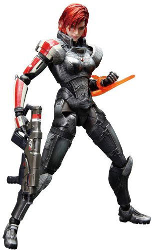 Square Enix Mass Effect 3 Play Arts Kai Pre-Painted Figure: Commander Shepard (Female) image 1