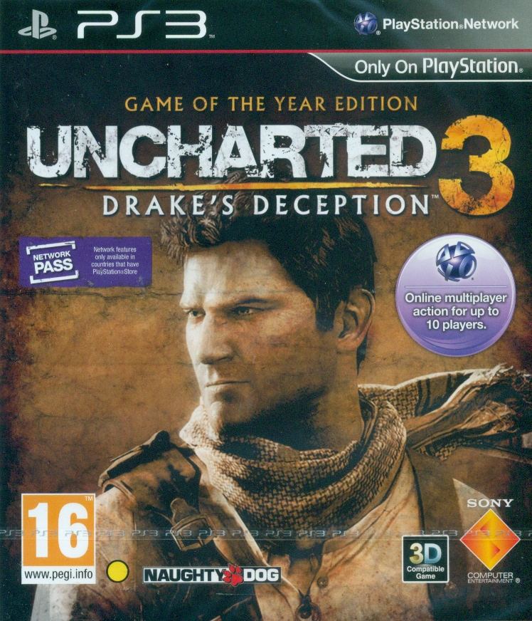Uncharted 3: Drake's Deception - Game of the Year Edition - Playstation 3