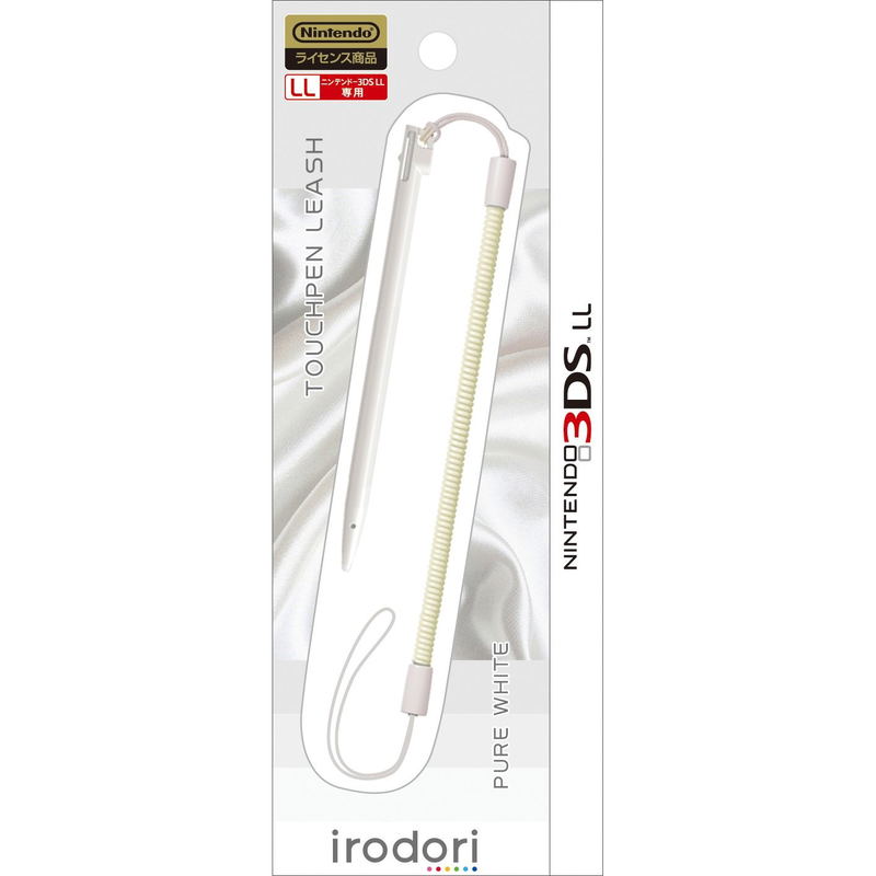 Touch Pen Leash for 3DS LL (Pure White) image 1