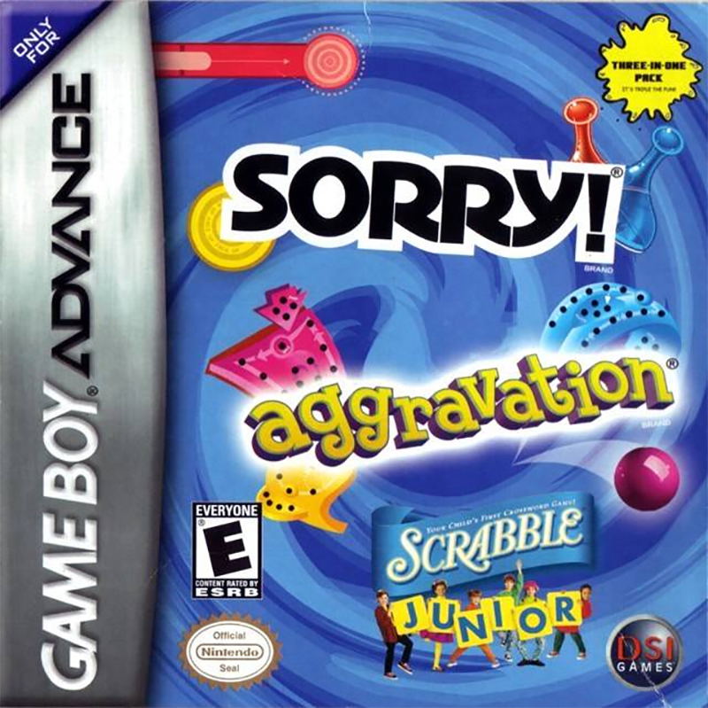 Sorry! / Aggravation / Scrabble Junior — Import Game Deal