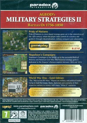 Ageod's: Military Strategies 2 (Battles of 1756-1850) (DVD-ROM)