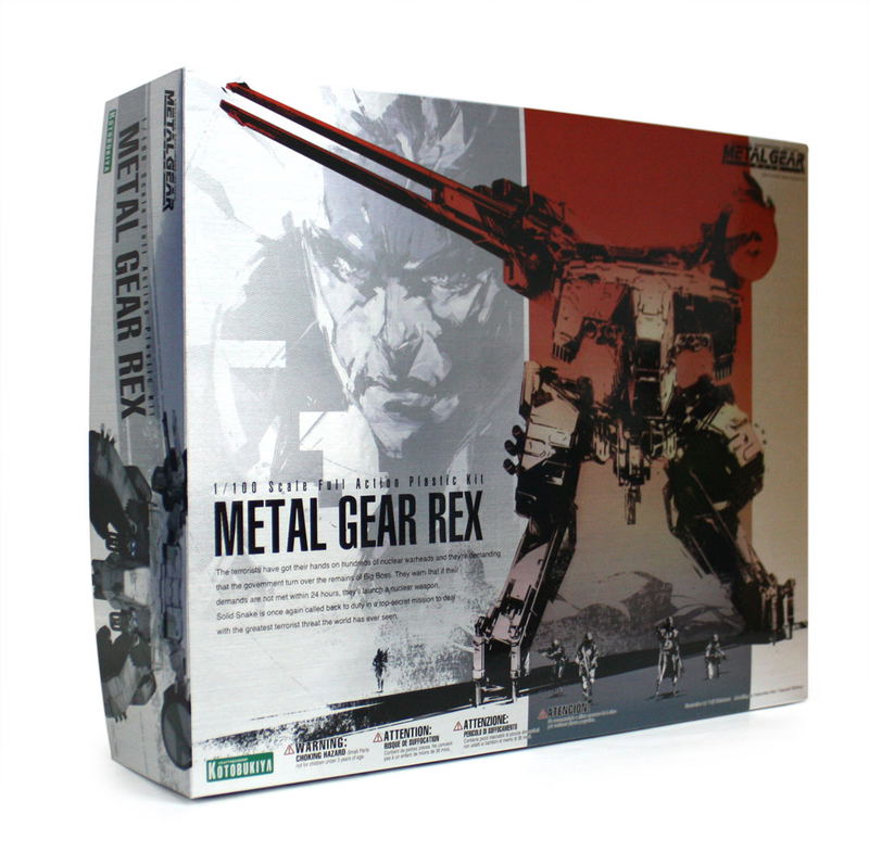 Metal Gear Solid 1/100 Scale Model Kit: Metal Gear Rex image 2