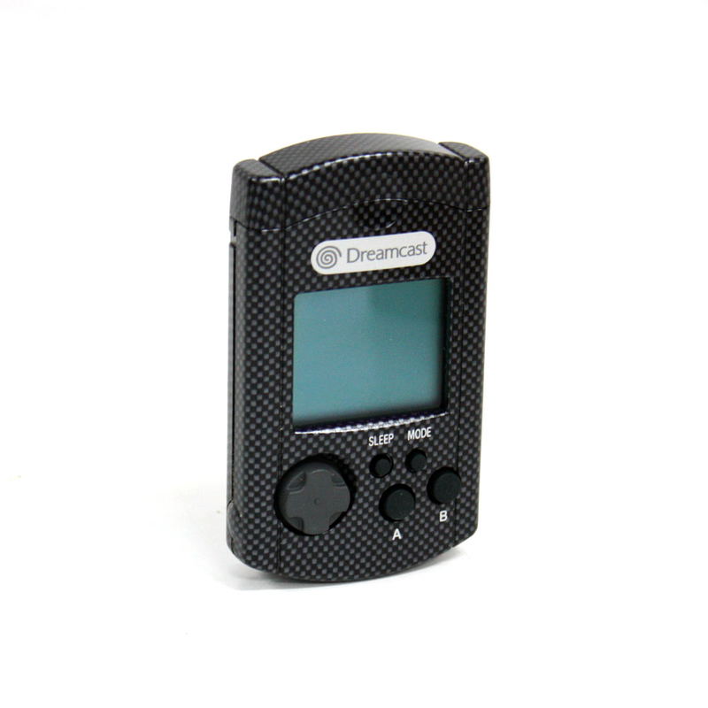 Dreamcast Visual Memory Card VMS/VMU (D-Direct Carbon Black Design) image 2