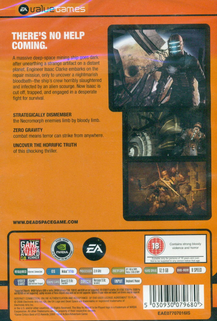 Dead Space (EA Classics) (DVD-ROM) image 2
