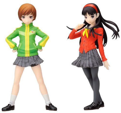 Persona 4 Non Scale Pre-Painted PVC Figure: Amagi Yukiko & Satonaka Chie Twin Pack image 1