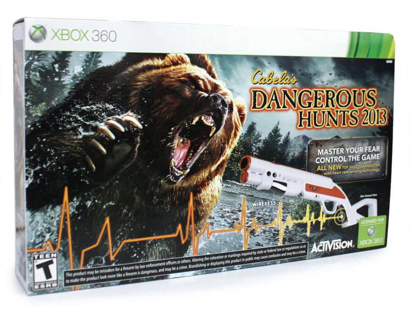 Cabela's Dangerous Hunts 2013 (w/ Top Shot Fearmaster Controller) image 1