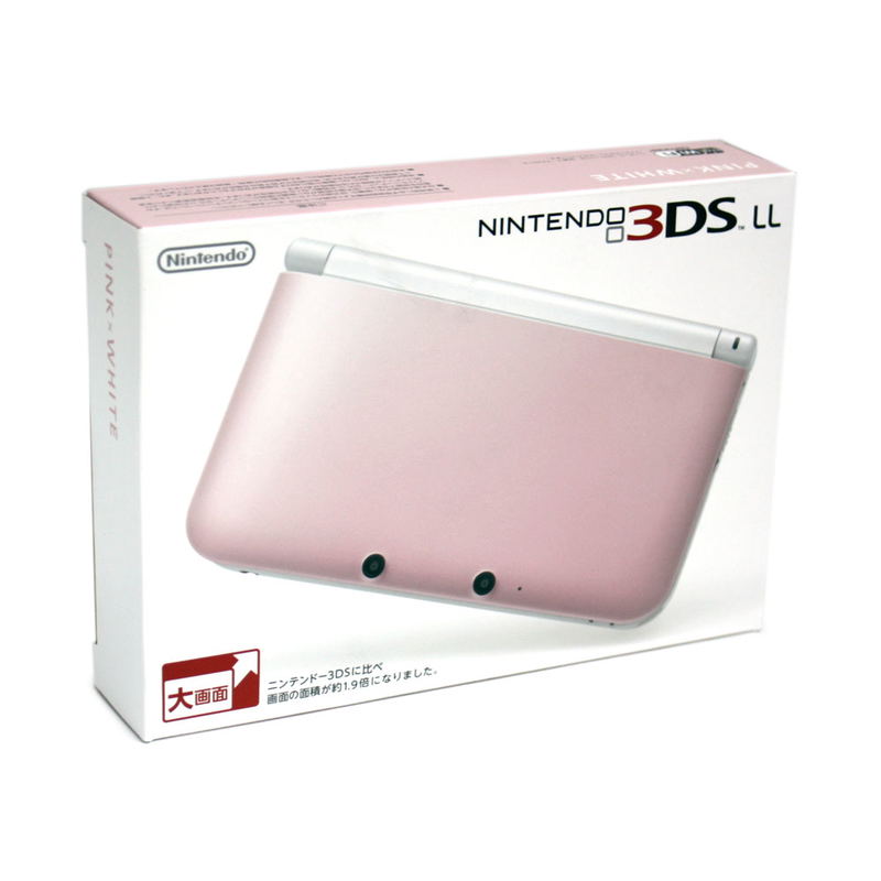 Nintendo 3DS LL (Pink x White) image 1