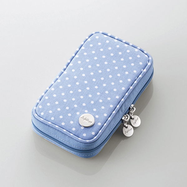 3DS Canvas Case (Blue Dot) image 1