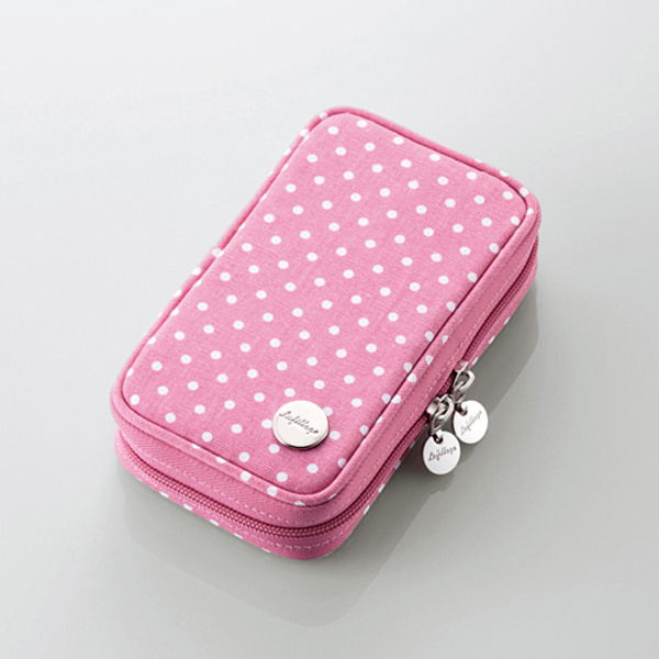 3DS Canvas Case (Pink Dot) image 1