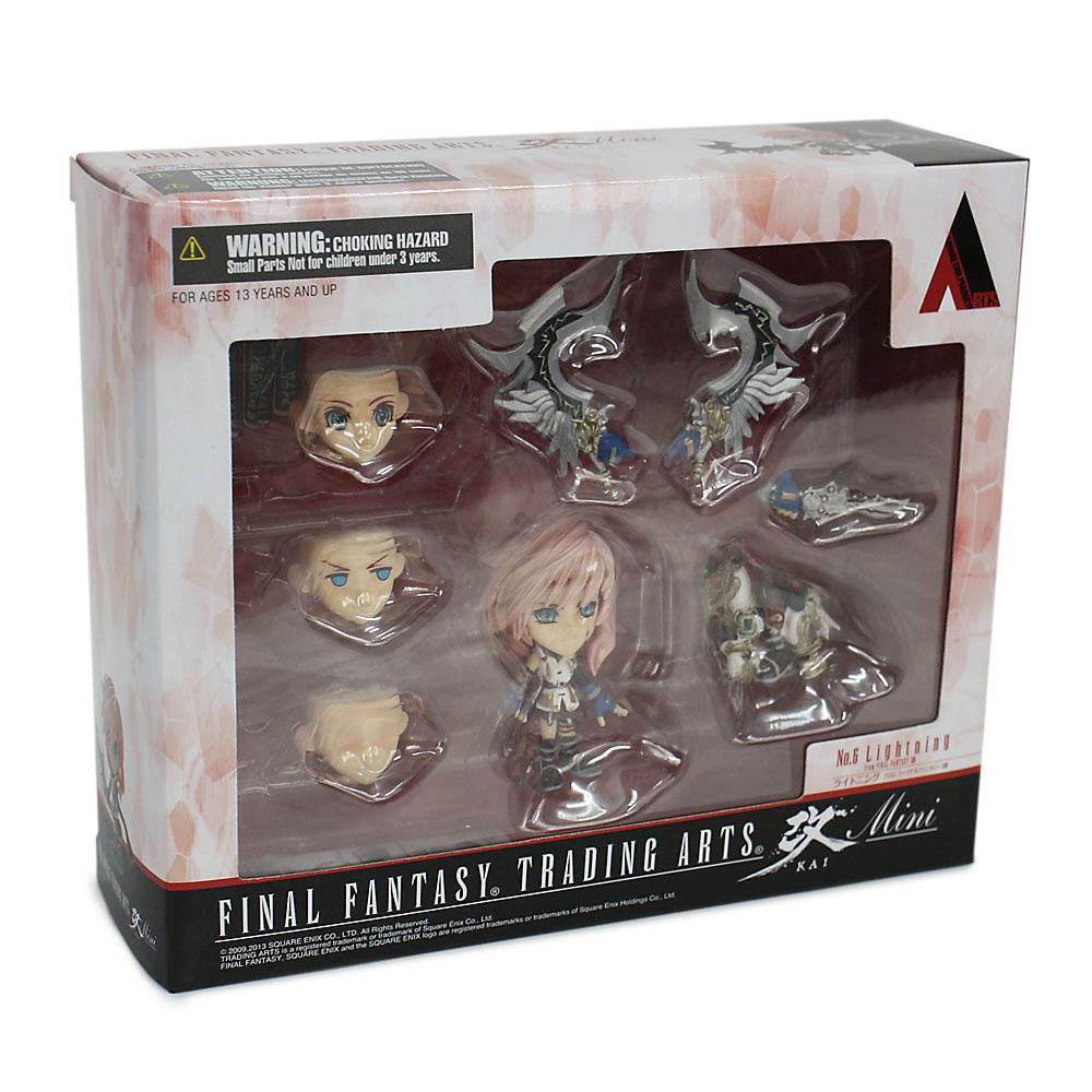 Final Fantasy Trading Arts Kai Mini Figure: Lightning