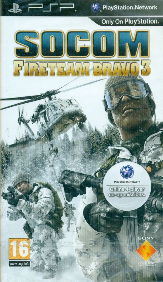 SOCOM: US Navy SEALs Fireteam Bravo 3 - Sony PSP