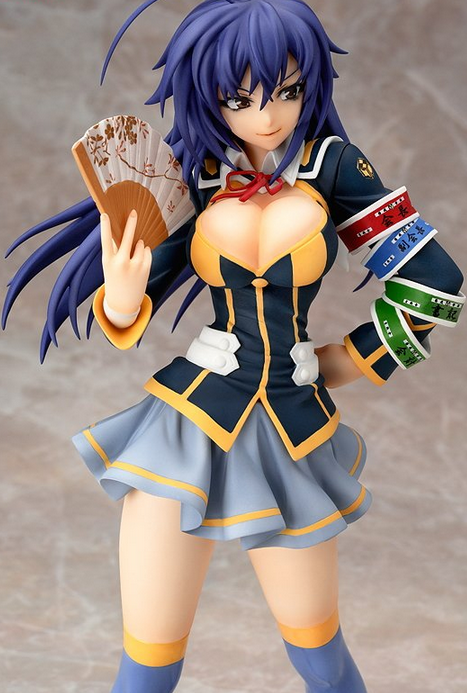Medaka Box 1/8 Scale Pre-Painted PVC Figure: Kurokami Medaka image 3