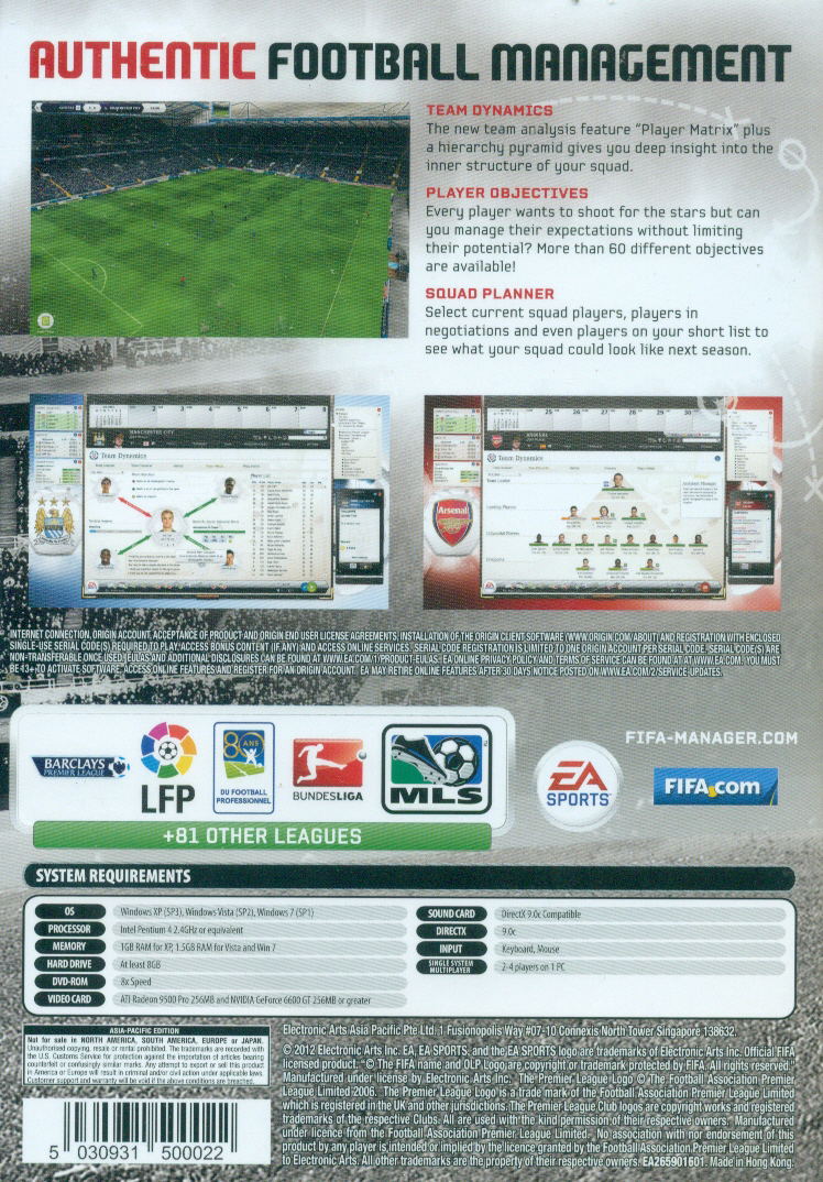 FIFA Manager 13 (DVD-ROM) image 13