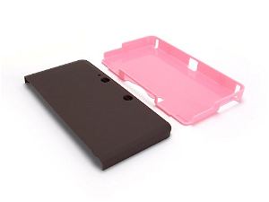 +Palette Rubber Hardcover for 3DS (Chocolate Pink)