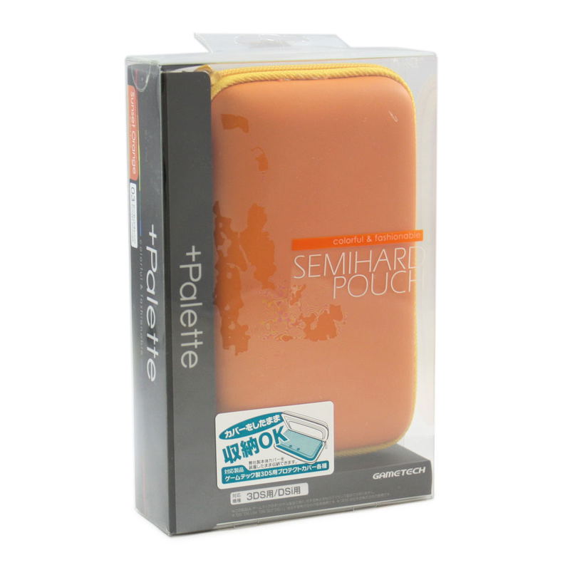 +Palette Semi Hard Pouch for 3DS (Sunset Orange) image 1