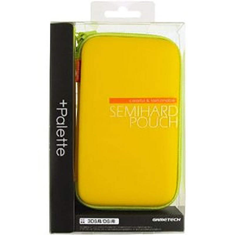 +Palette Semi Hard Pouch for 3DS (Yellow Leaf) image 1