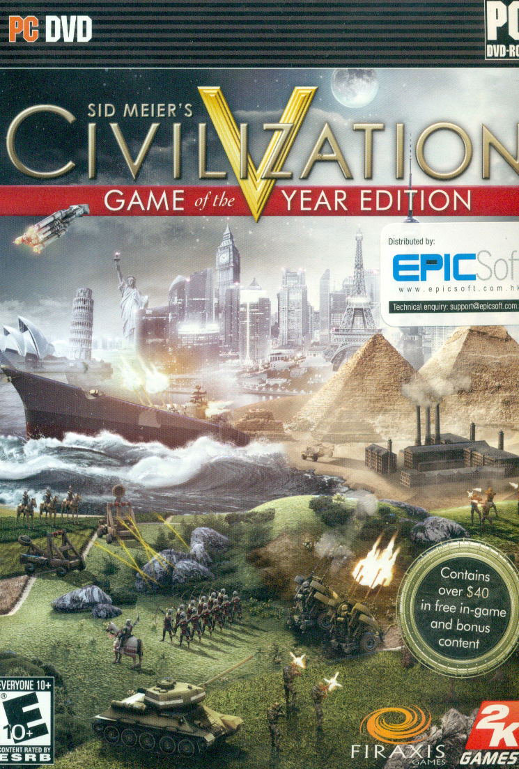 Sid Meier's Civilization V: Game of the Year Edition (DVD-ROM) image 1