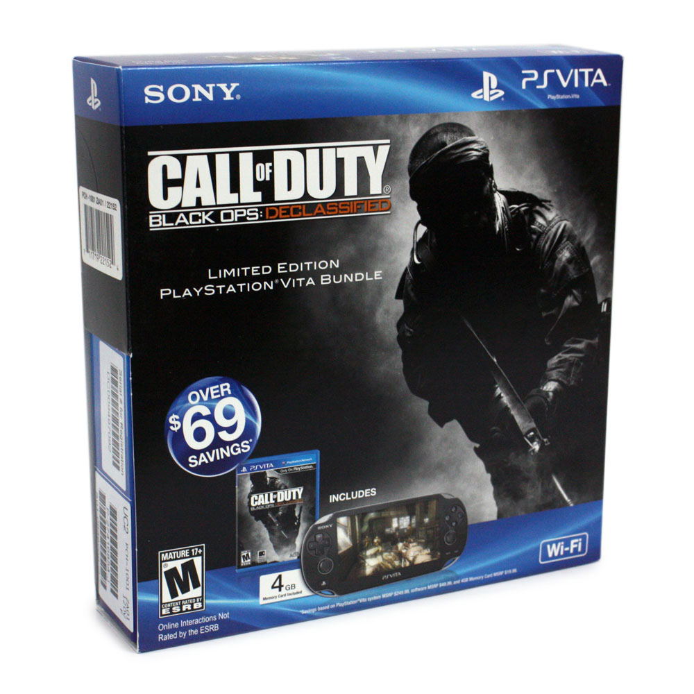 PS Vita PlayStation Vita - Call of Duty: Black Ops Declassified Wi