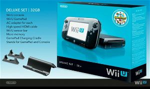 Nintendo Wii U Deluxe Set 32GB (Black)