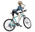 Steins;Gate 1/8 Scale Pre-Painted PVC Figure: Amane Suzuha Mountain Bike Ver thumbnail 1