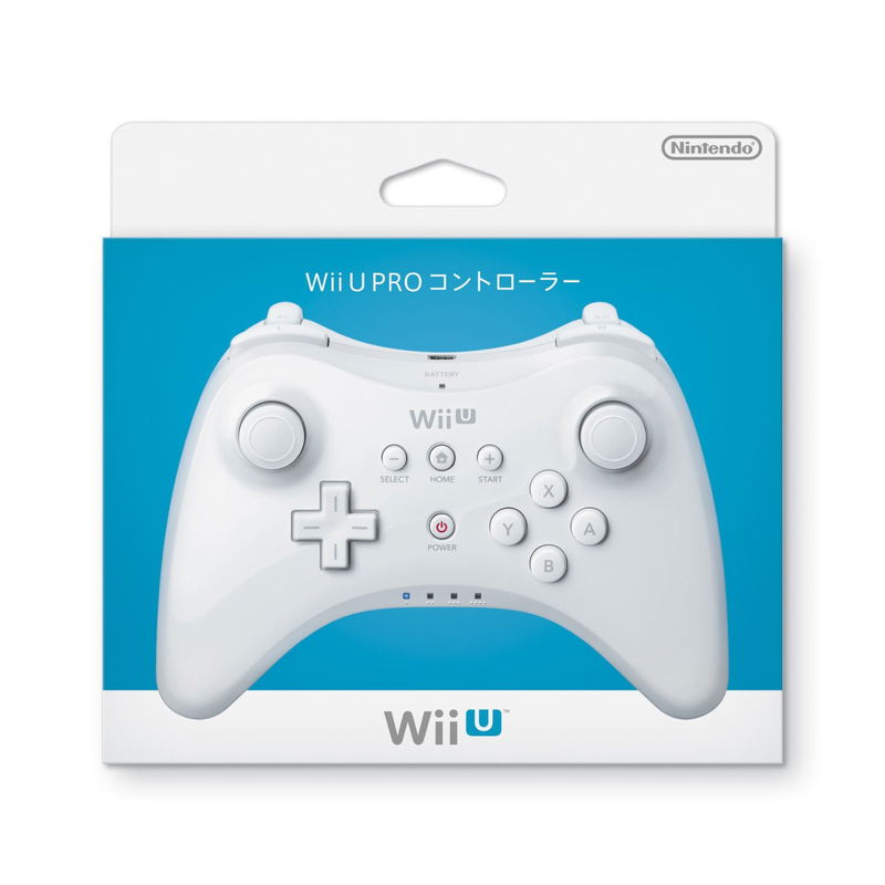 Nintendo Wii U Pro Controller (White) image 1