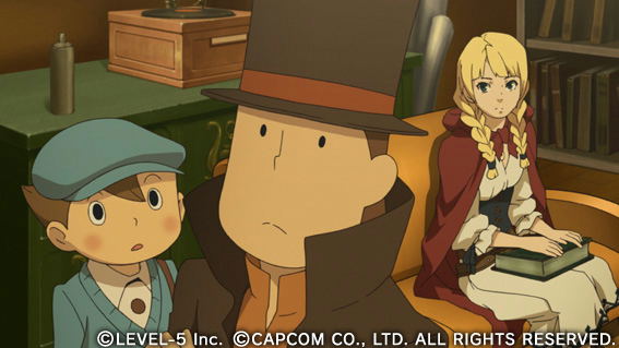 Layton Kyouju vs Gyakuten Saiban image 4