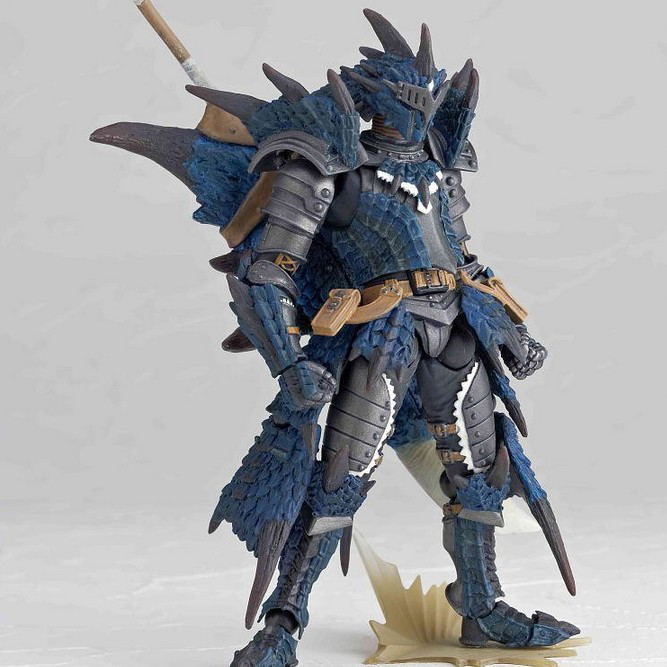 Revoltech Series No.123EX - Monster Hunter : Monster Hunter : Hunter Swordsman Laeus image 3