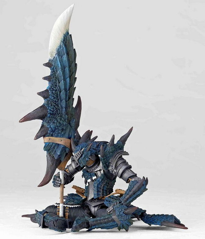 Revoltech Series No.123EX - Monster Hunter : Monster Hunter : Hunter Swordsman Laeus image 4